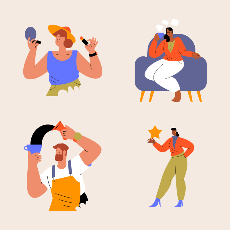 Swag Poses Illustrations illustration pack thumbnail